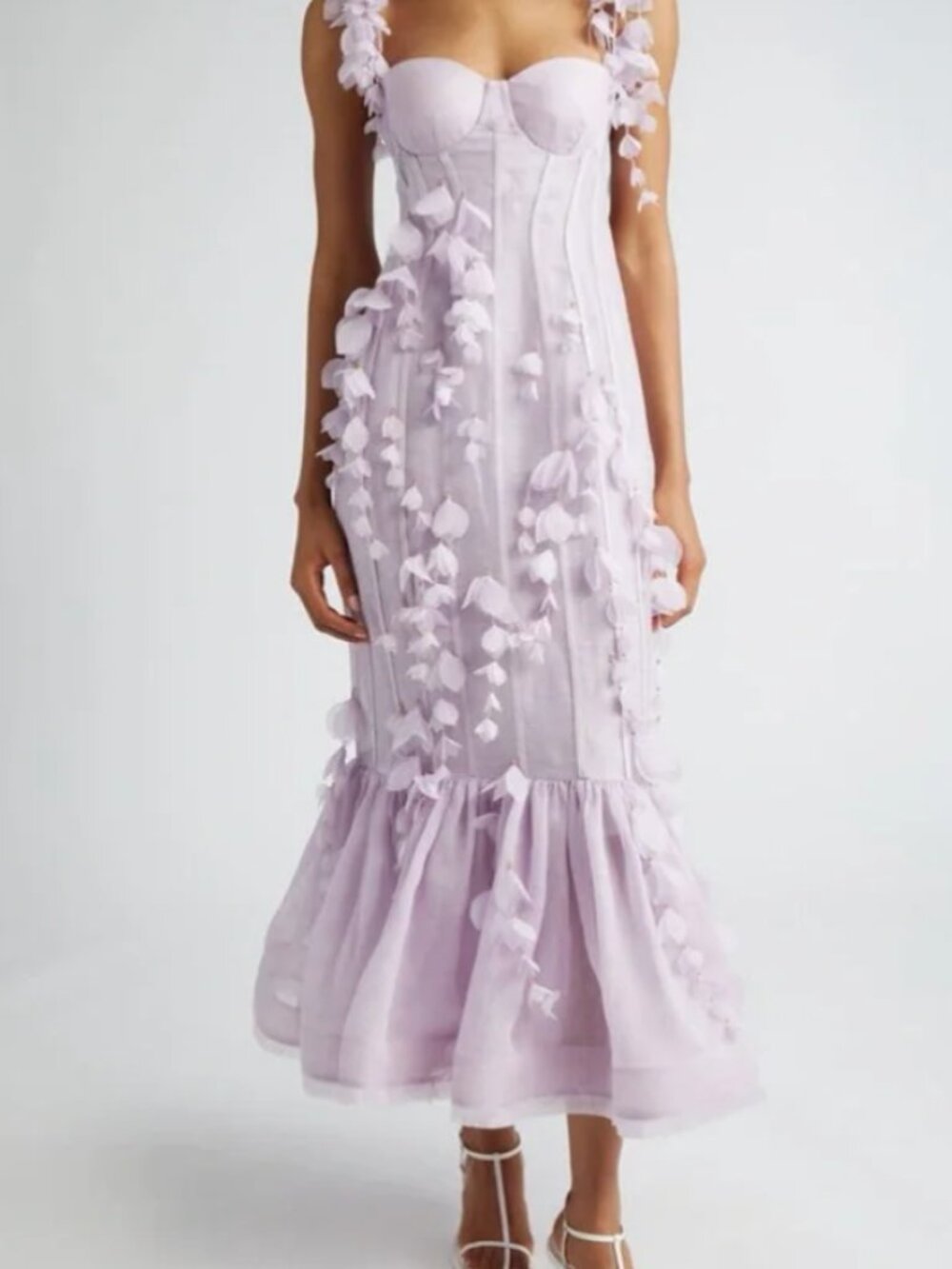 Zimmermann Petal Mermaid Gown dress SIZE 1